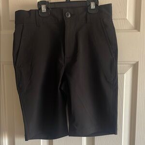 The Children's Place Black Quick-dry Chino Shorts for boys